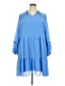 CeCe 100% Polyester Blue Casual Dress Size 2X - photo 1