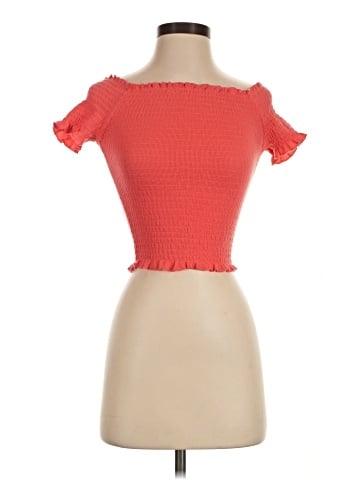 Aqua Short Sleeve Top (view 1)
