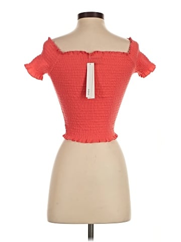Aqua Short Sleeve Top (view 2)