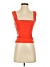 Leith Orange Sleeveless Top Size S - photo 1