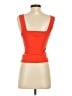 Leith Orange Sleeveless Top Size S - photo 2