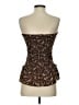 Lulus 100% Polyester Brown Sleeveless Blouse Size XS - photo 2