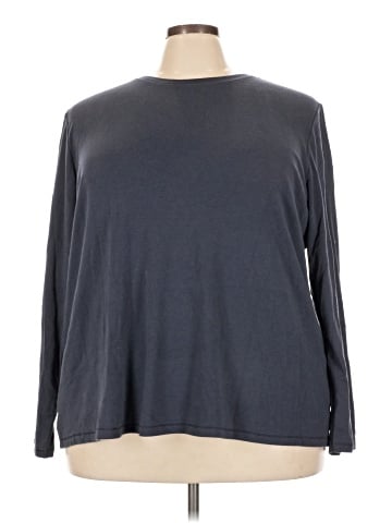 Lane Bryant 3/4 Sleeve T-Shirt (view 1)