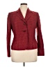 Le Suit 100% Polyester Burgundy Blazer Size 14 - photo 1