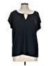 Tommy Hilfiger Black Short Sleeve Top Size L - photo 1