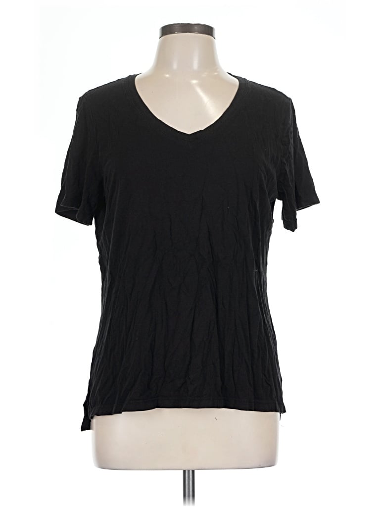 Pre-owned Member's Mark Short Sleeve T-shirt In Black