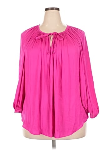 JLo by Jennifer Lopez 3/4 Sleeve Blouse (view 1)