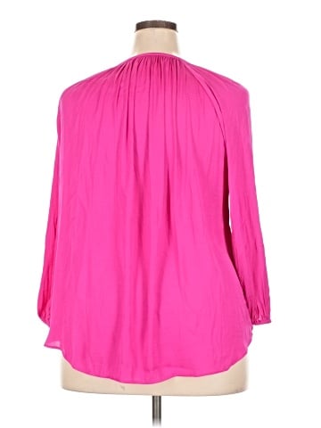JLo by Jennifer Lopez 3/4 Sleeve Blouse (view 2)