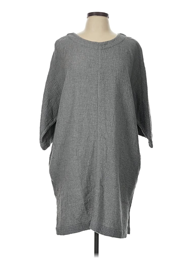 Pre-owned Purejill Casual Dress In Gray