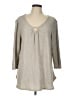 Ruby Rd. Gray Pullover Sweater Size L - photo 1