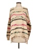 Renee C. Stripes Tan Pullover Sweater Size XS - photo 1