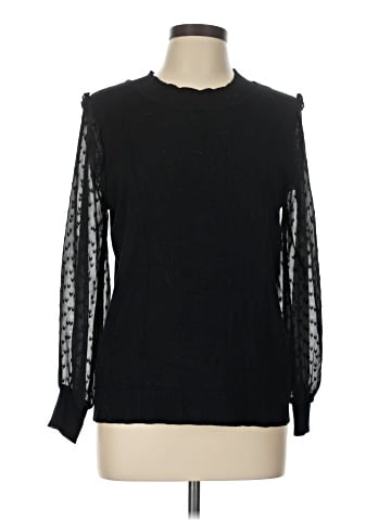 Indigo Rose Long Sleeve Blouse (view 1)