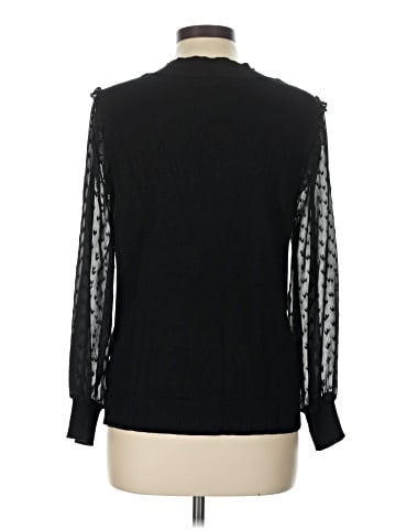 Indigo Rose Long Sleeve Blouse (view 2)