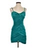 Wow Couture 100% Polyester Teal Cocktail Dress Size S - photo 1