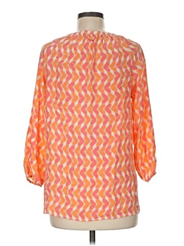 Tyler Boe 3/4 Sleeve Silk Top (view 2)