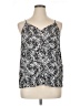 Halogen 100% Polyester Silver Sleeveless Top Size XL - photo 1