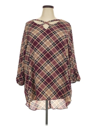 Cato 3/4 Sleeve Blouse (view 1)
