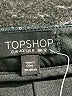 Topshop 100% Polyamide Print Black Shorts Size 8 - photo 3