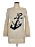 Club Monaco Graphic Tan Pullover Sweater Size L - photo 1
