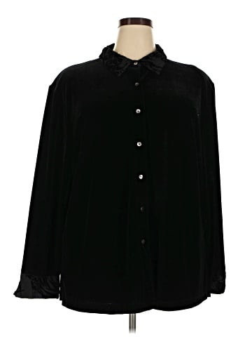 Vikki Vi Long Sleeve Blouse (view 1)