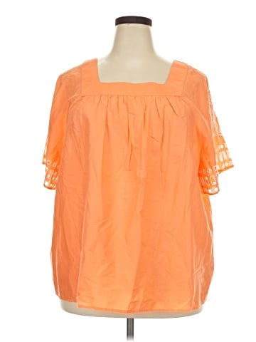 Lane Bryant Short Sleeve Blouse (view 1)
