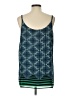 CAbi 100% Polyester Teal Sleeveless Top Size L - photo 2