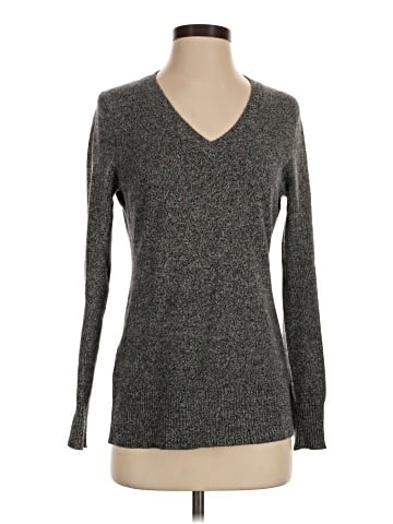 Aqua Cashmere Pullover Sweater (view 1)