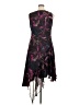 DKNY 100% Polyester Graphic Black Cocktail Dress Size 14 - photo 2