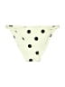 Solid & Striped Polka Dots Ivory Swimsuit Bottoms Size XS - photo 1