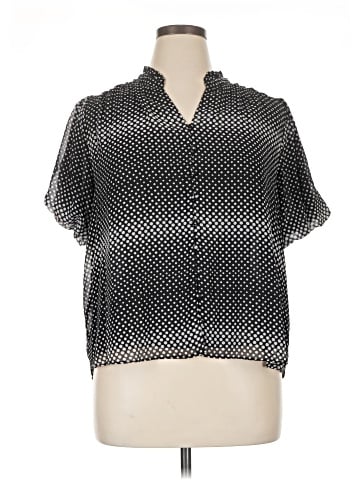 Adrianna Papell Short Sleeve Blouse (view 1)