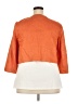 Talbots 100% Linen Orange Blazer Size 18 - photo 2