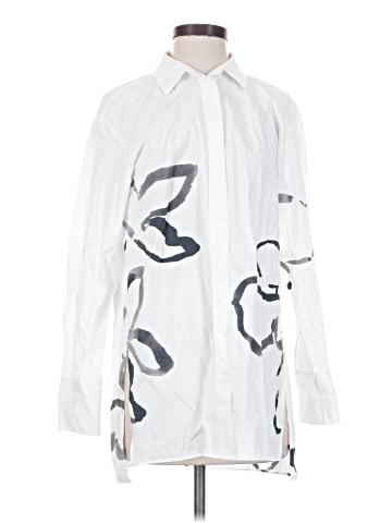 Lafayette 148 New York Long Sleeve Blouse (view 1)