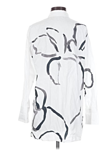 Lafayette 148 New York Long Sleeve Blouse (view 2)