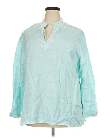 Charter Club 3/4 Sleeve Blouse (view 1)