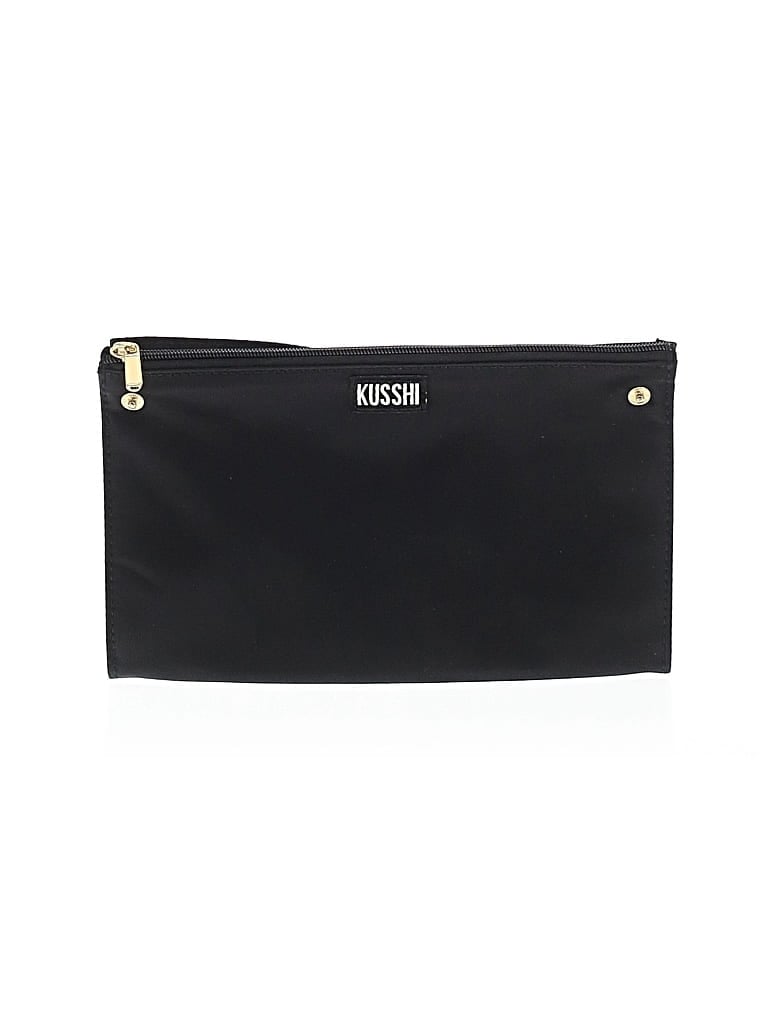 Pre-owned Kusshi Makeup Bag In Black