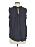 Ann Taylor LOFT 100% Polyester Black Sleeveless Blouse Size M - photo 2