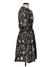 THML 100% Polyester Paisley Gold Cocktail Dress Size S - photo 4
