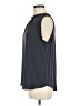 Ann Taylor LOFT 100% Polyester Black Sleeveless Blouse Size M - photo 5
