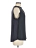 Ann Taylor LOFT 100% Polyester Black Sleeveless Blouse Size M - photo 4