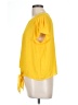 Shein 100% Polyester Yellow Short Sleeve Top Size 12 - photo 5