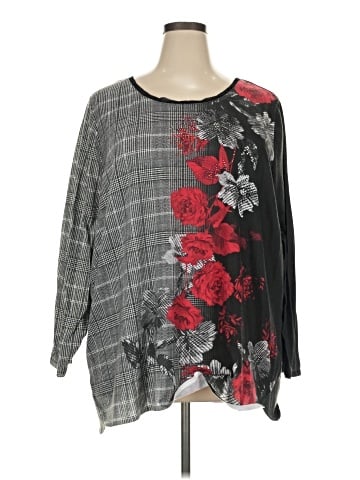 Cj Banks 3/4 Sleeve Blouse (view 1)