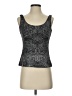 Alex Evenings Silver Sleeveless Top Size S - photo 1