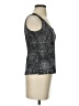 Alex Evenings Silver Sleeveless Top Size S - photo 4