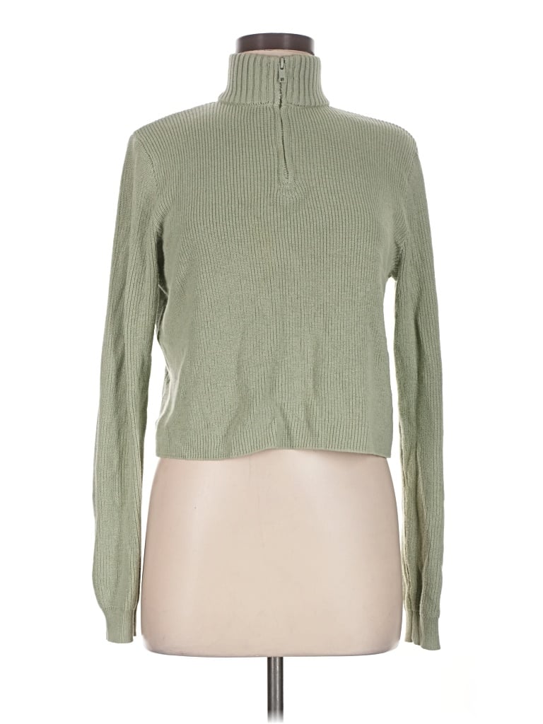 Pre-owned John Galt Turtleneck Sweater In Green
