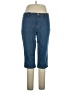 DG^2 by Diane Gilman Chevron-herringbone Blue Jeans Size 14 - photo 1