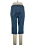 DG^2 by Diane Gilman Chevron-herringbone Blue Jeans Size 14 - photo 2