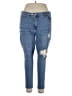 Old Navy Hearts Blue Jeans Size 18 - photo 1