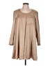 Assorted Brands 100% Polyester Solid Tan Casual Dress Size 10 - photo 1