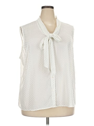 Calvin Klein Sleeveless Blouse (view 1)