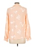 Unbranded 100% Polyester Orange Long Sleeve Blouse Size L - photo 2